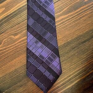 Murano | Men’s Purple Dress Tie | 3.25" Wide | 0484